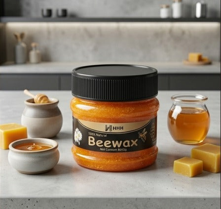 100% Natural Beewax - Premium Wood Seasoning & Furniture Polish