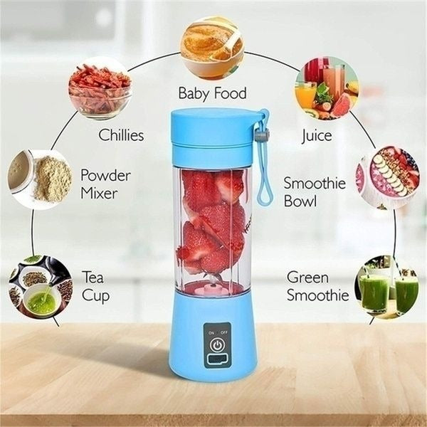 Portable Rechargeable Blender Electric USB Juicer Cup
