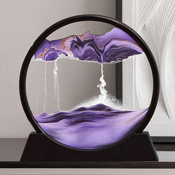 3D Moving Sand Art Lamp - Flowing Sand lamp