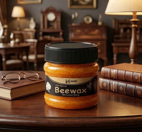 100% Natural Beewax - Premium Wood Seasoning & Furniture Polish