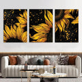 Set of 3 Premium Wall Art Photo Tiles – Modern Home Decor Sets 8x11