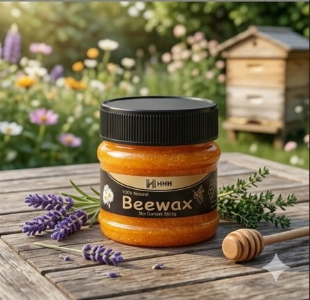 100% Natural Beewax - Premium Wood Seasoning & Furniture Polish