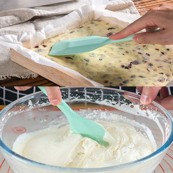 heat resistant silicon spatula non stick flexible kitchen tool